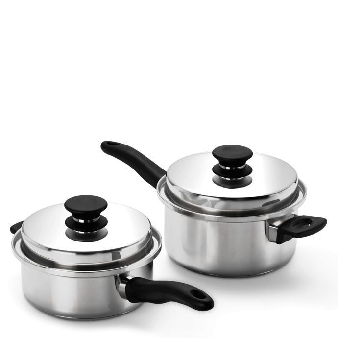 iCook™ Juego de cacerolas de 4 piezas