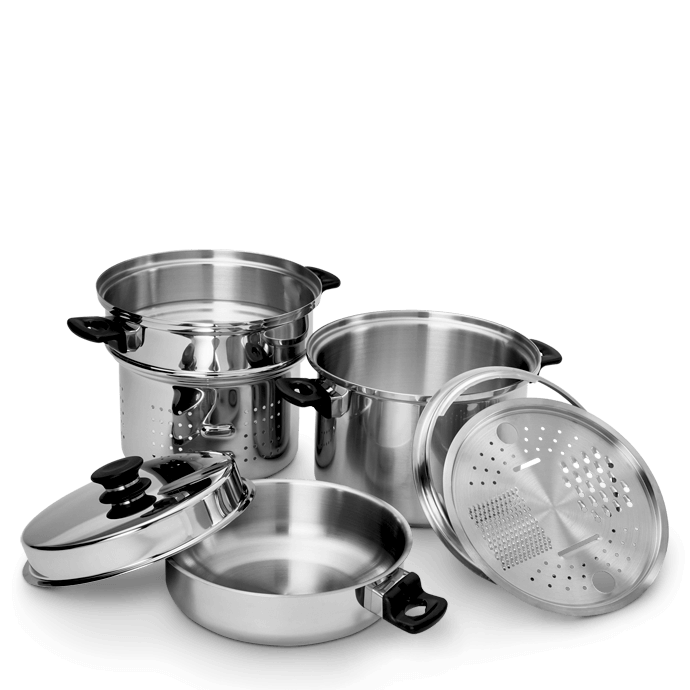 iCook™ Horno holandés de 8 L/8 cuartos de galón de 6 piezas