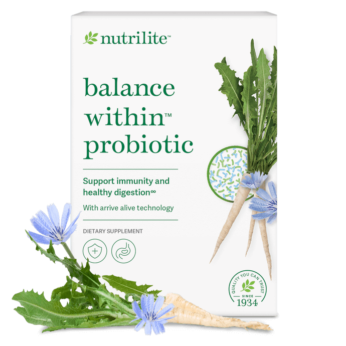 Probiótico Balance Within™ de Nutrilite™