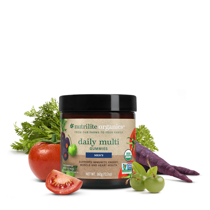 Multigomitas diarias para hombres Nutrilite™ Organics