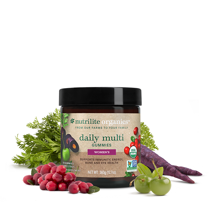 Multigomitas diarias para mujeres Nutrilite™ Organics