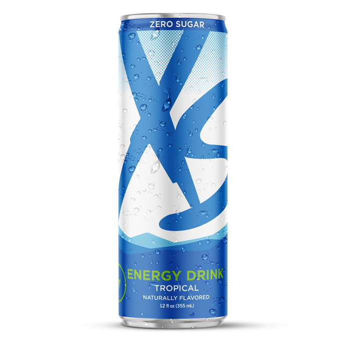 Bebida de energía XS™ 12 oz - Tropical
