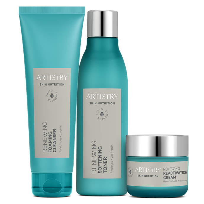 Paquete sistema renovador Artistry Skin Nutrition- Piel Seca