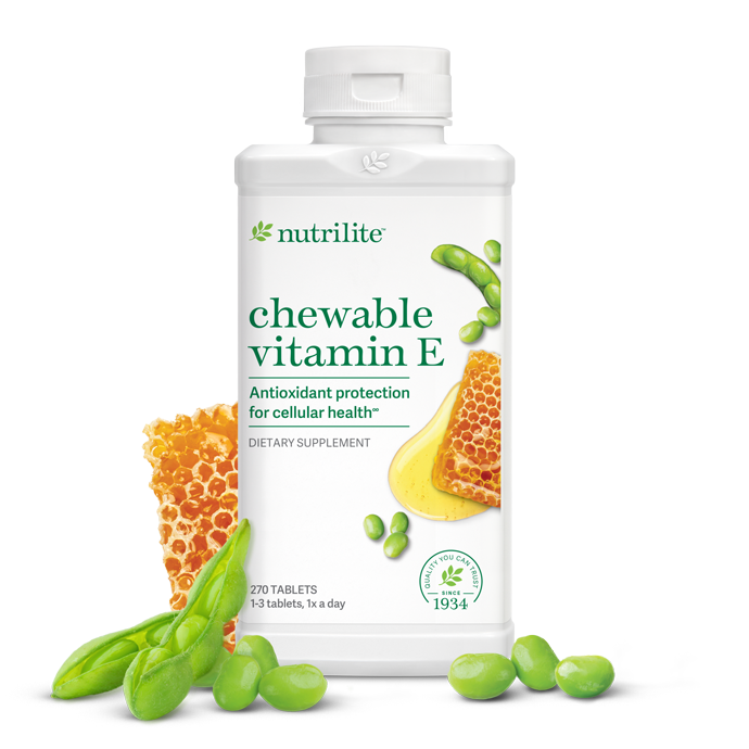 Vitamina E masticable Nutrilite