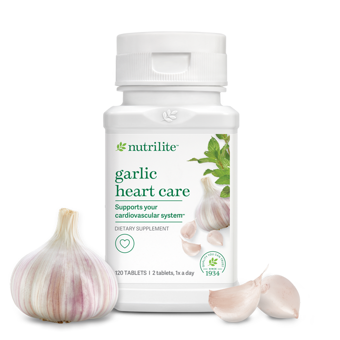Cuidado del corazón con ajo Nutrilite™