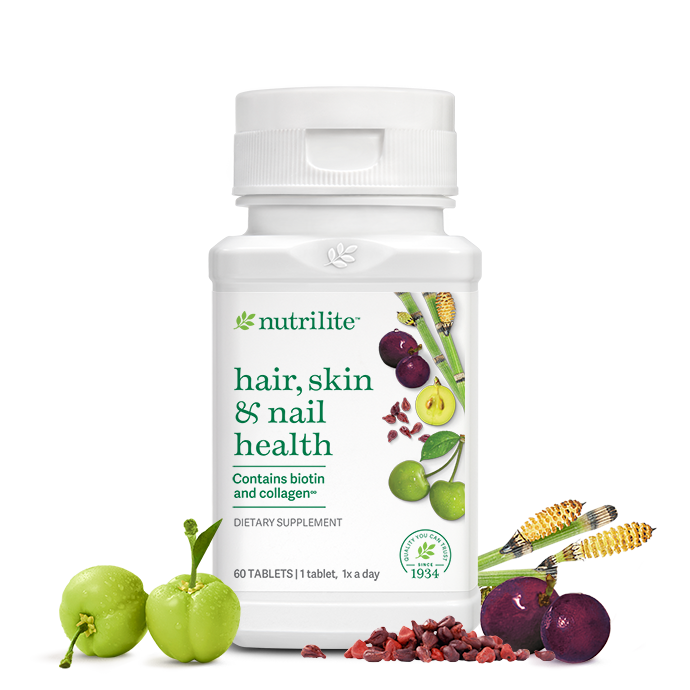 Salud del cabello, piel y uñas Nutrilite
